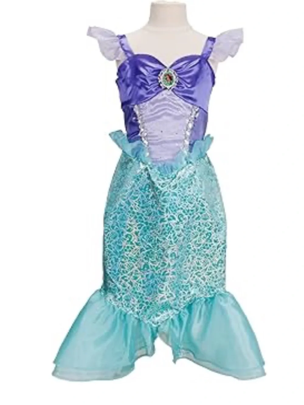 Disney Princess Ariel Dress Costume for Girls, sz 3years NEW - Picture 2 of 3